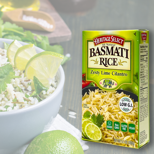 Heritage Select Premium Basmati Rice - Zesty Lime Cilantro